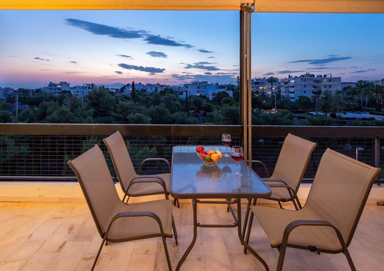 Archer - Sea View Apartment Athén Kültér fotó