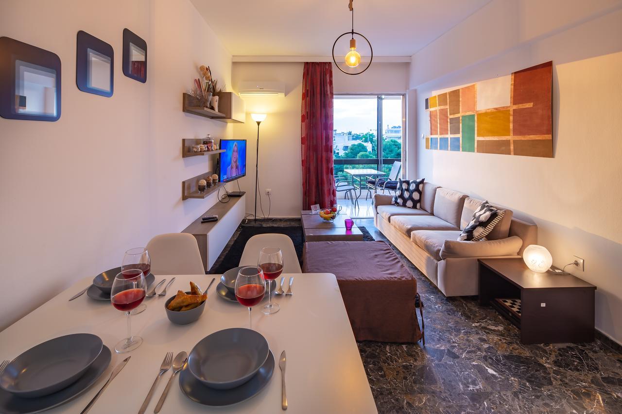 Archer - Sea View Apartment Athén Kültér fotó